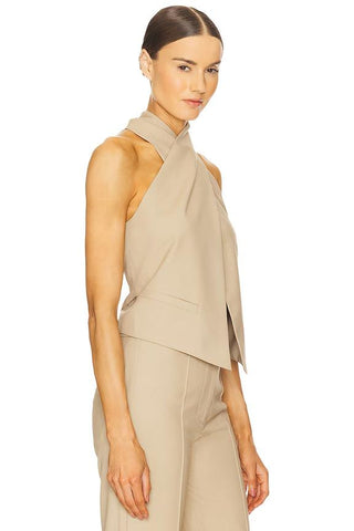Emma | Cross Halter Top